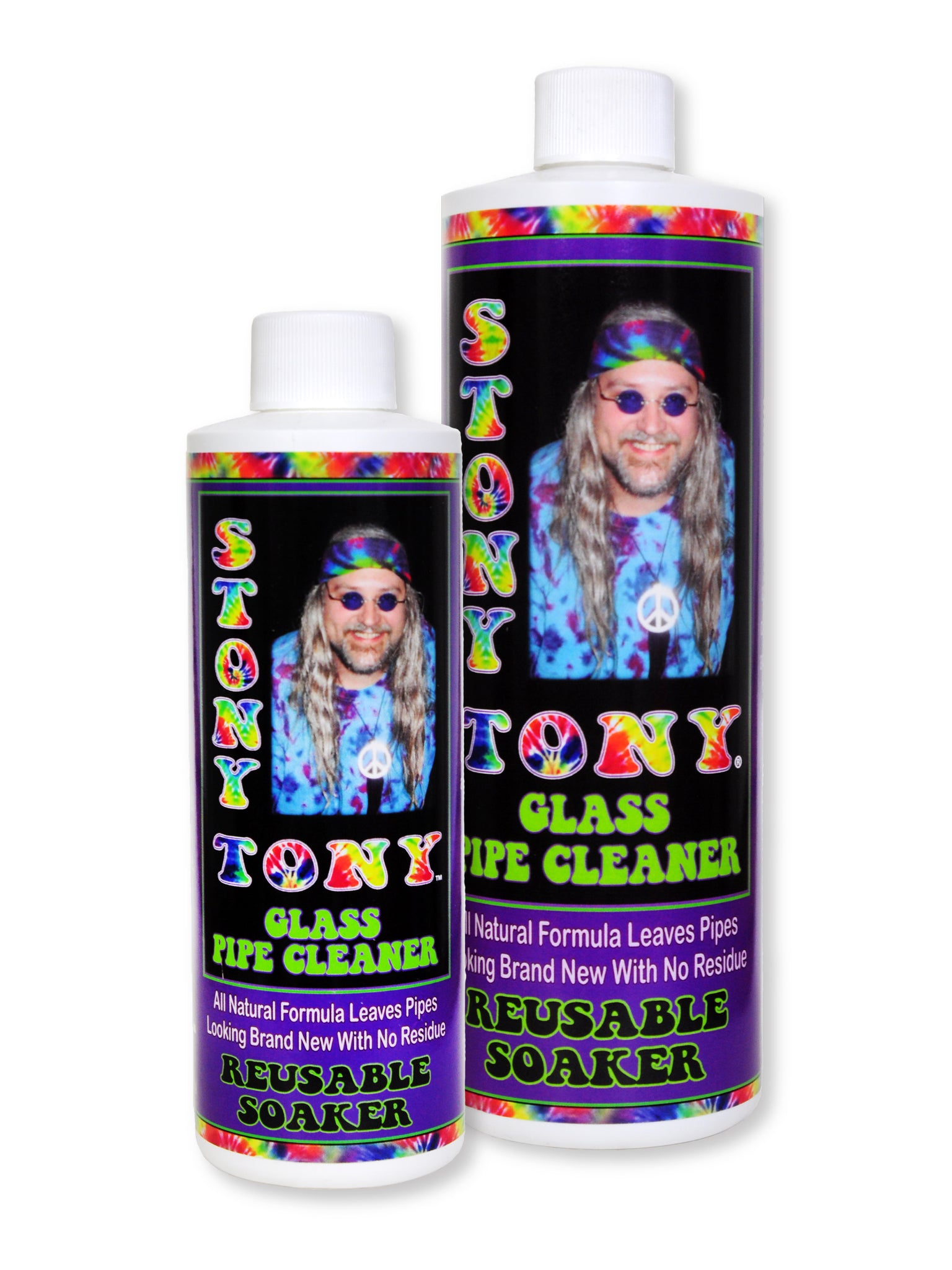 Stony Tony Glass Pipe Cleaner 8oz & 16oz